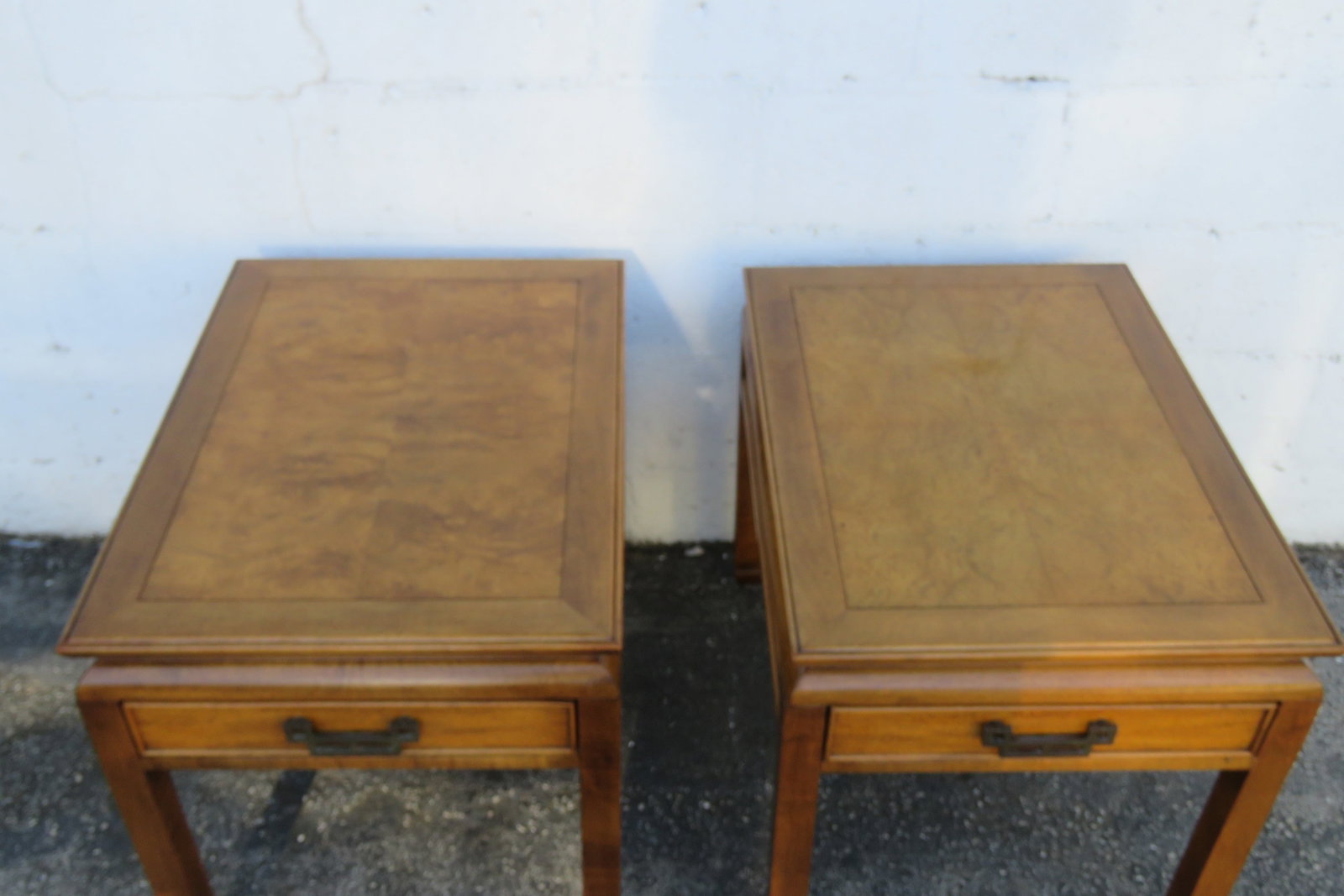Century Furniture Hollywood Regency Pair of Side End Tables 6262 - 5