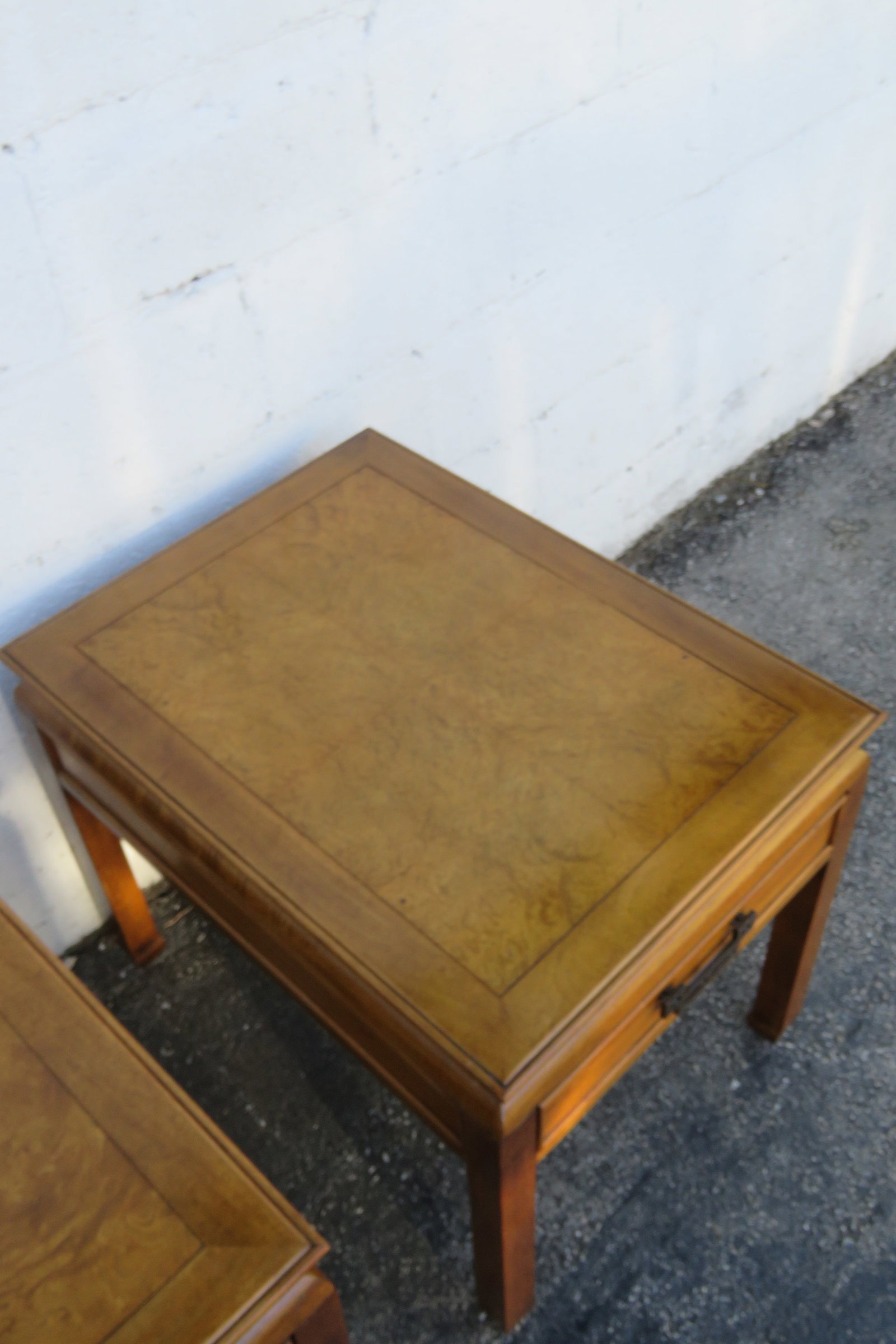 Century Furniture Hollywood Regency Pair of Side End Tables 6262 - 8