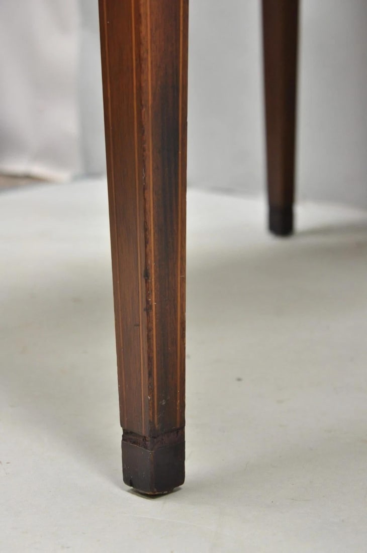 Antique Kittinger Colonial Williamsburg Cw-27 Mahogany Drop Leaf Pembroke Table - 9