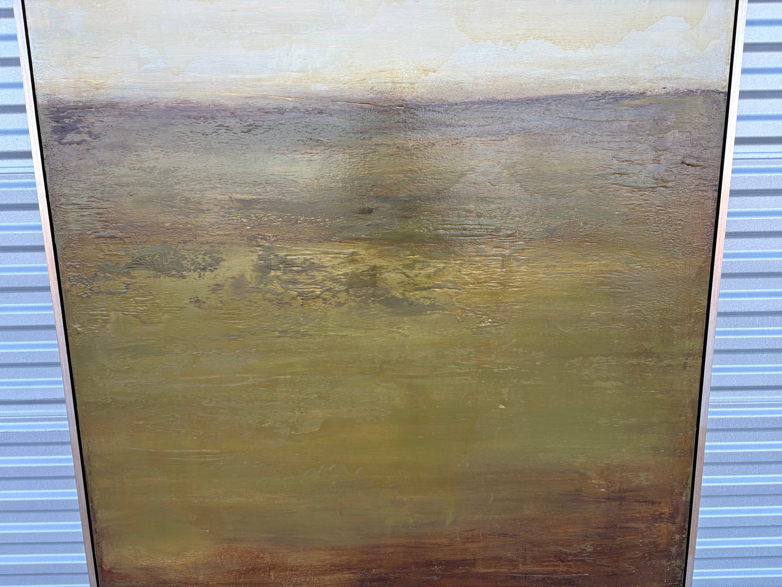 1980s Large Post-Modern Abstract Painting - 3