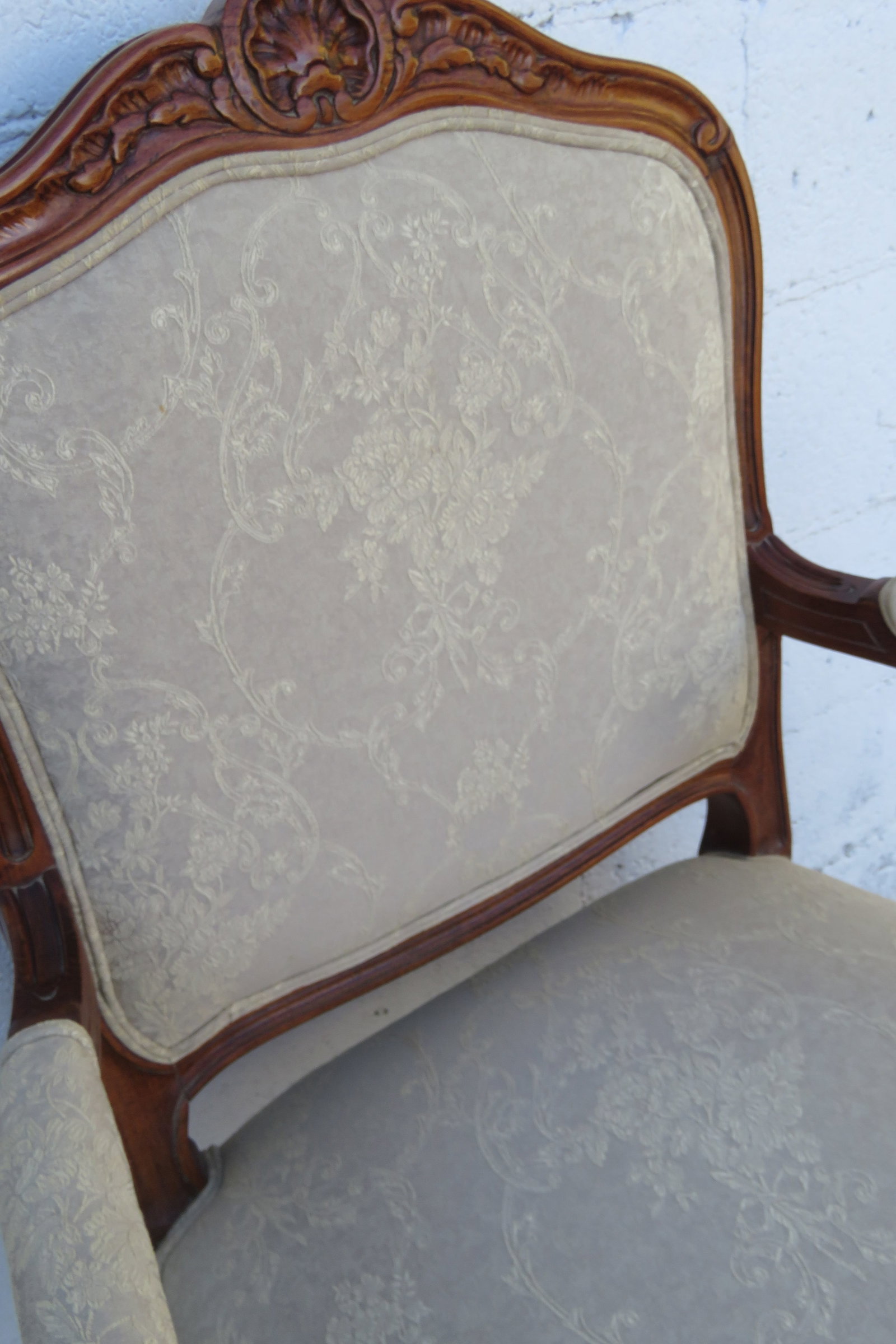 Ethan Allen French Living Bed Room Den Fireplace Side Chairs a Pair 6261 - 10