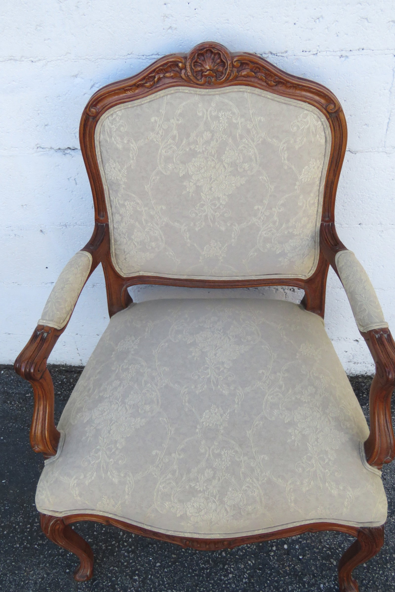 Ethan Allen French Living Bed Room Den Fireplace Side Chairs a Pair 6261 - 18