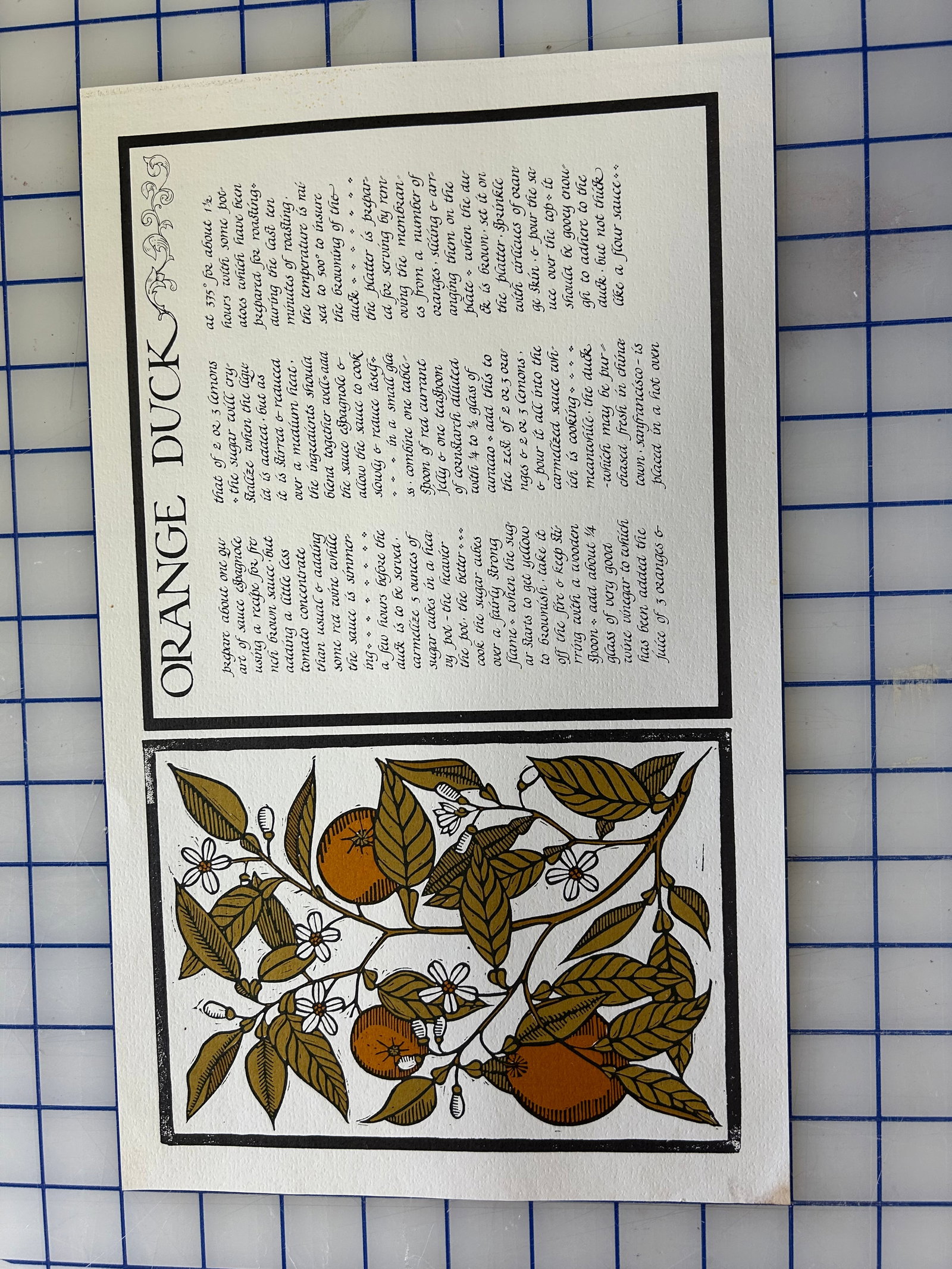 Mid 20th Century Calligraphed Prints by David L. Goines - Set of 16 - 3