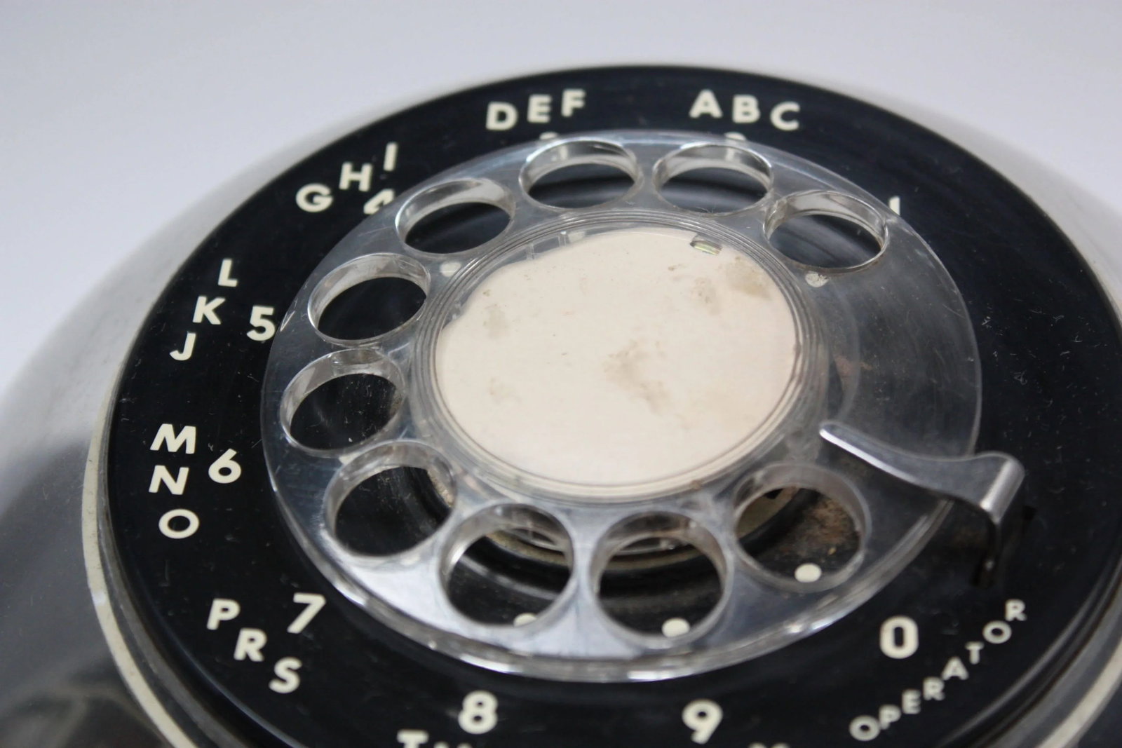 Space Age Acrylic and Chrome 'Teledome' Rotary Telephone - 7