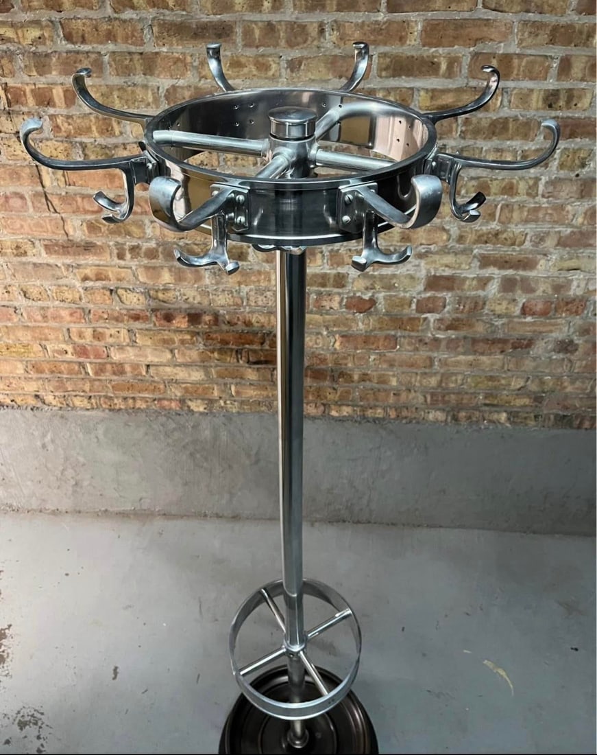 Cast Iron English Coat Tree Restoration Hardware - 2