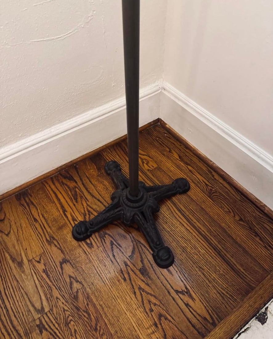 Vintage Cast Iron Coat Rack Restoration Hardware - 2
