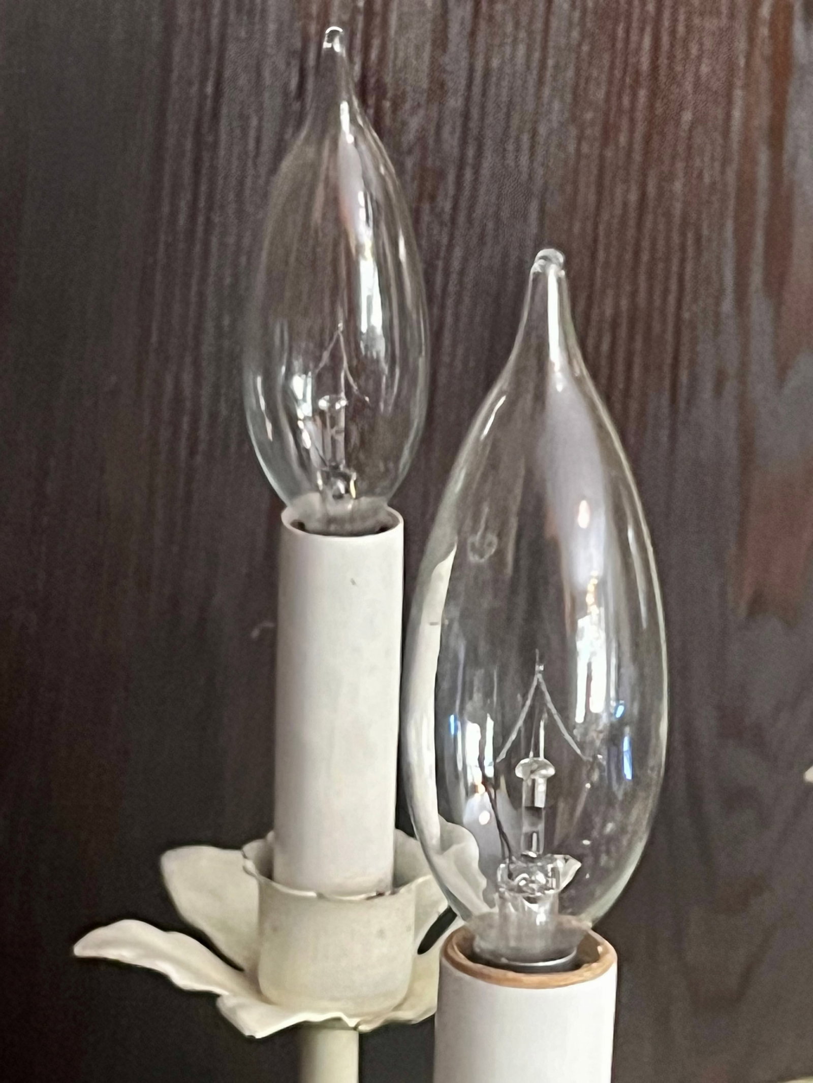 Vintage Tole Six-Arm Chandelier With Roses & Leaves - 12