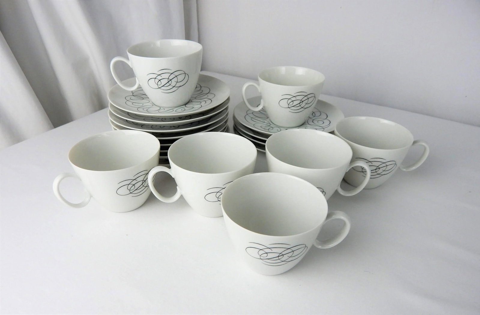 Rosenthal "Script" China by Raymond Loewy S/48 - 6