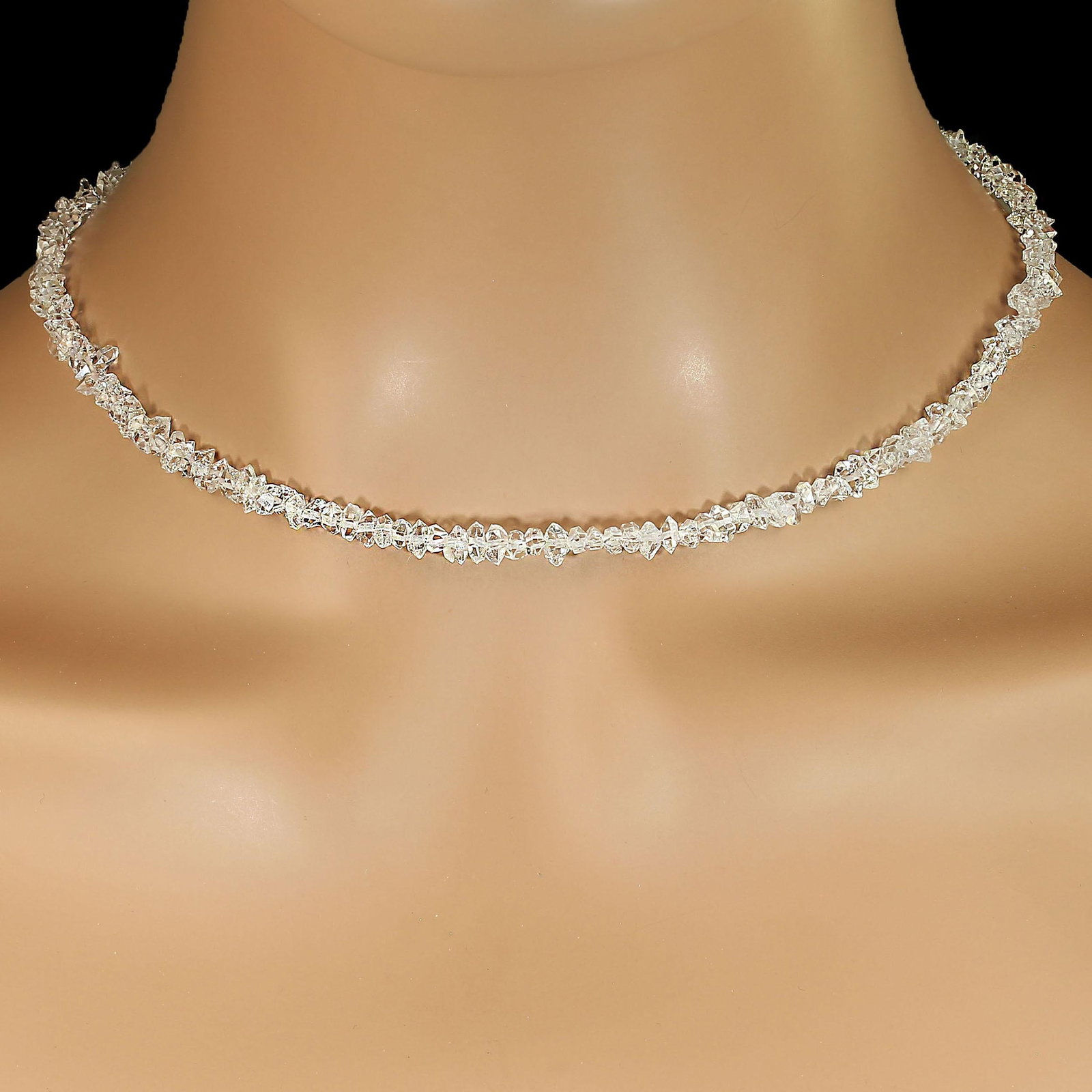 Ajd 17 Inch 'Herkimer Diamond' Crystal Necklace - 3