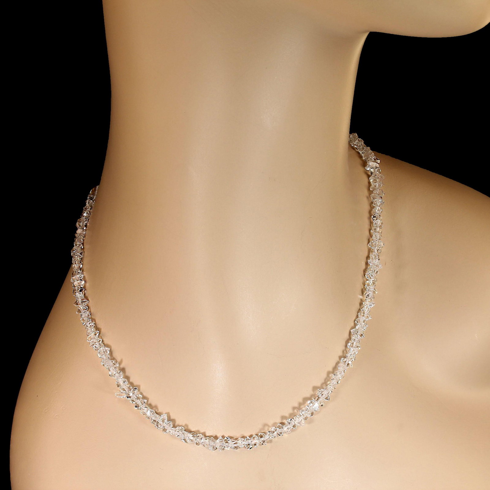 Ajd 17 Inch 'Herkimer Diamond' Crystal Necklace - 4