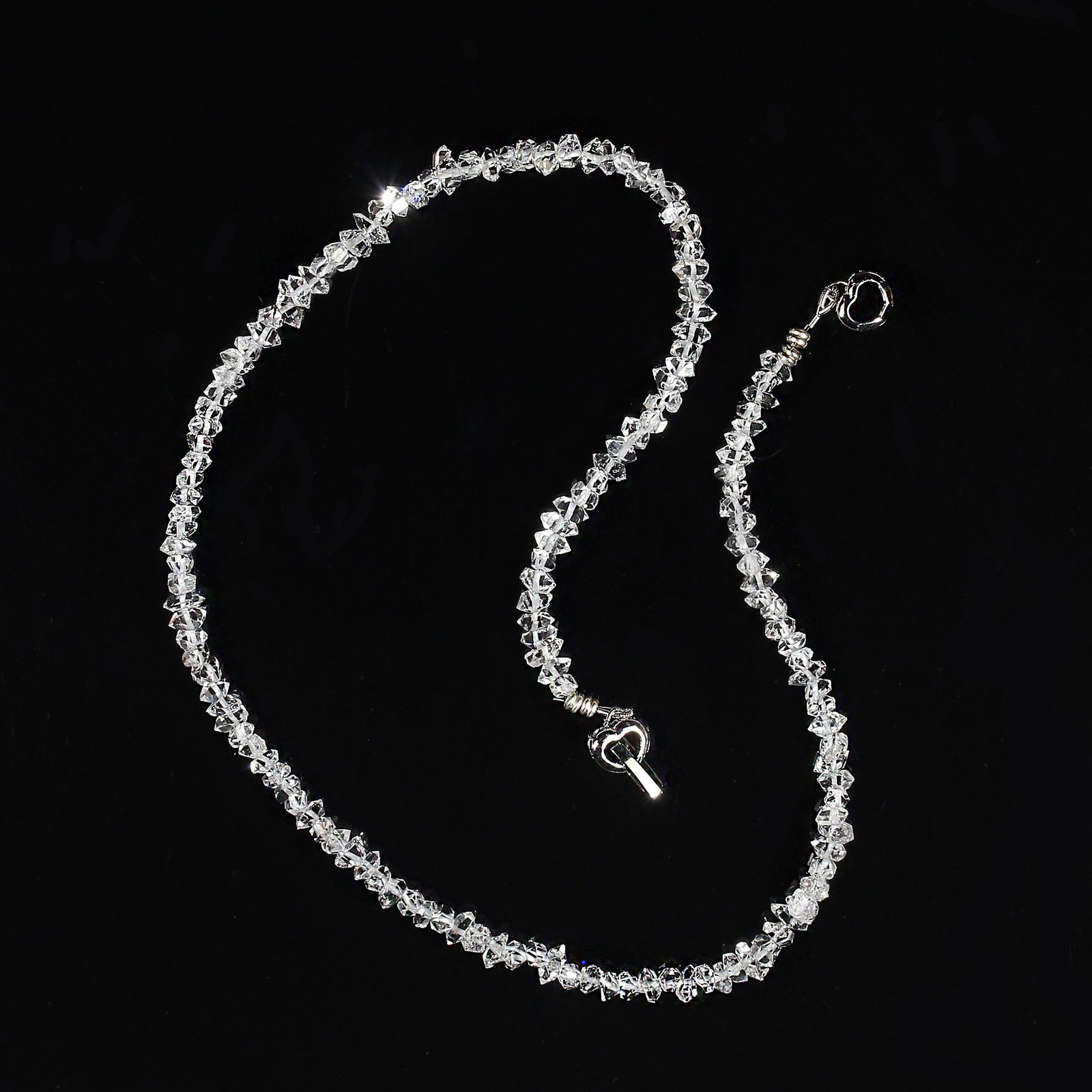 Ajd 17 Inch 'Herkimer Diamond' Crystal Necklace - 5