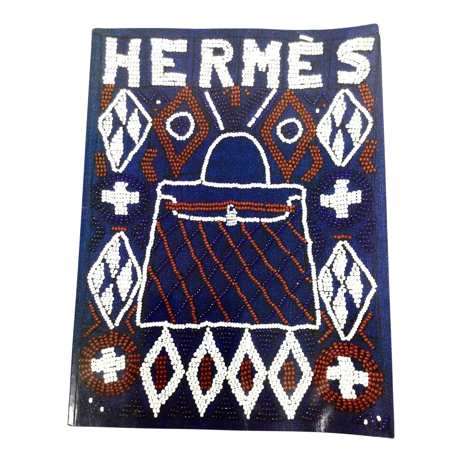 Vintage Collectible Magazine "The World of Hermes" 1997: Beautiful collection of bright vividly photographed art which all relates to the history of Hermes. Each volume of this book has its various themes. This issue is about Africa. Articles, advertising a