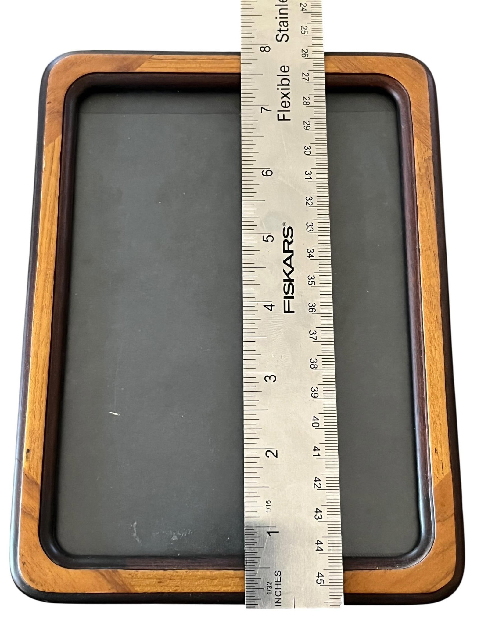 1970s Pair of Danish Modern Solid Wood Picture Frames for 5x7 Photos - 7