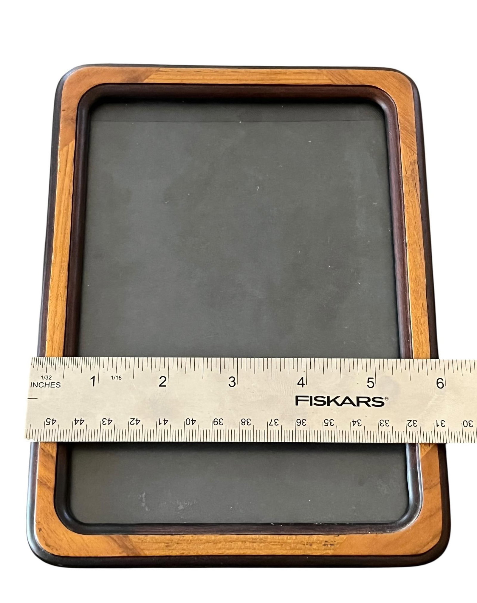 1970s Pair of Danish Modern Solid Wood Picture Frames for 5x7 Photos - 8