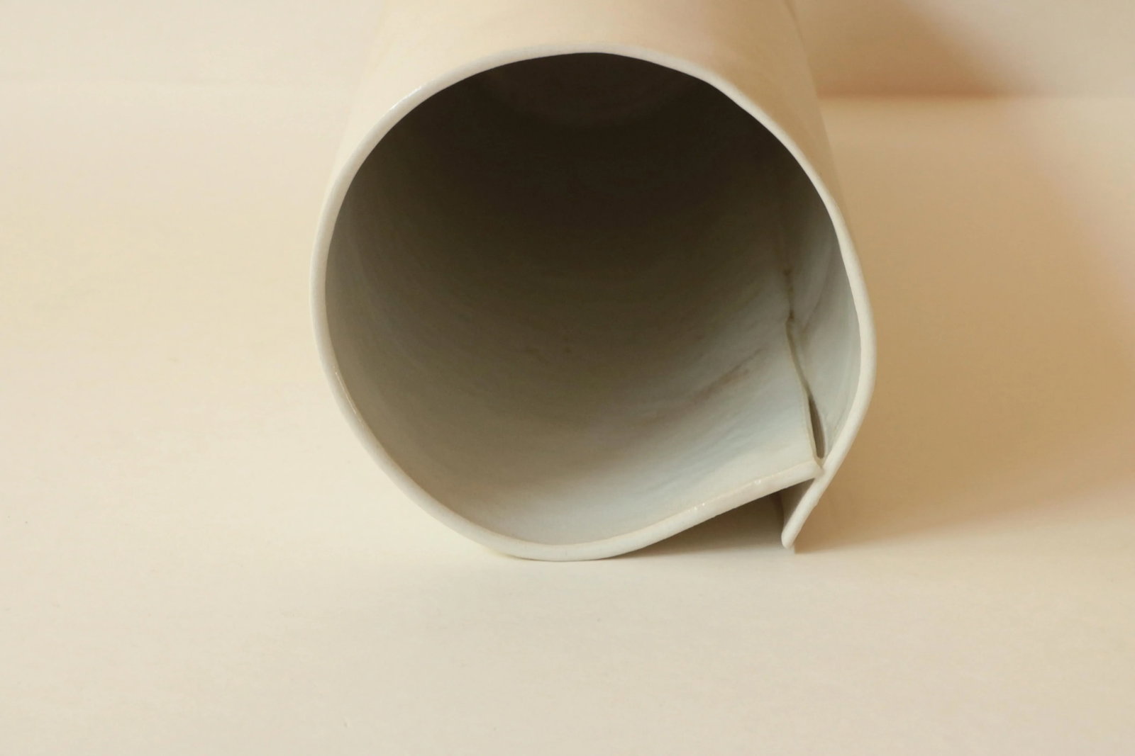 Romilla Batra White Bisque Porcelain Vase - 5