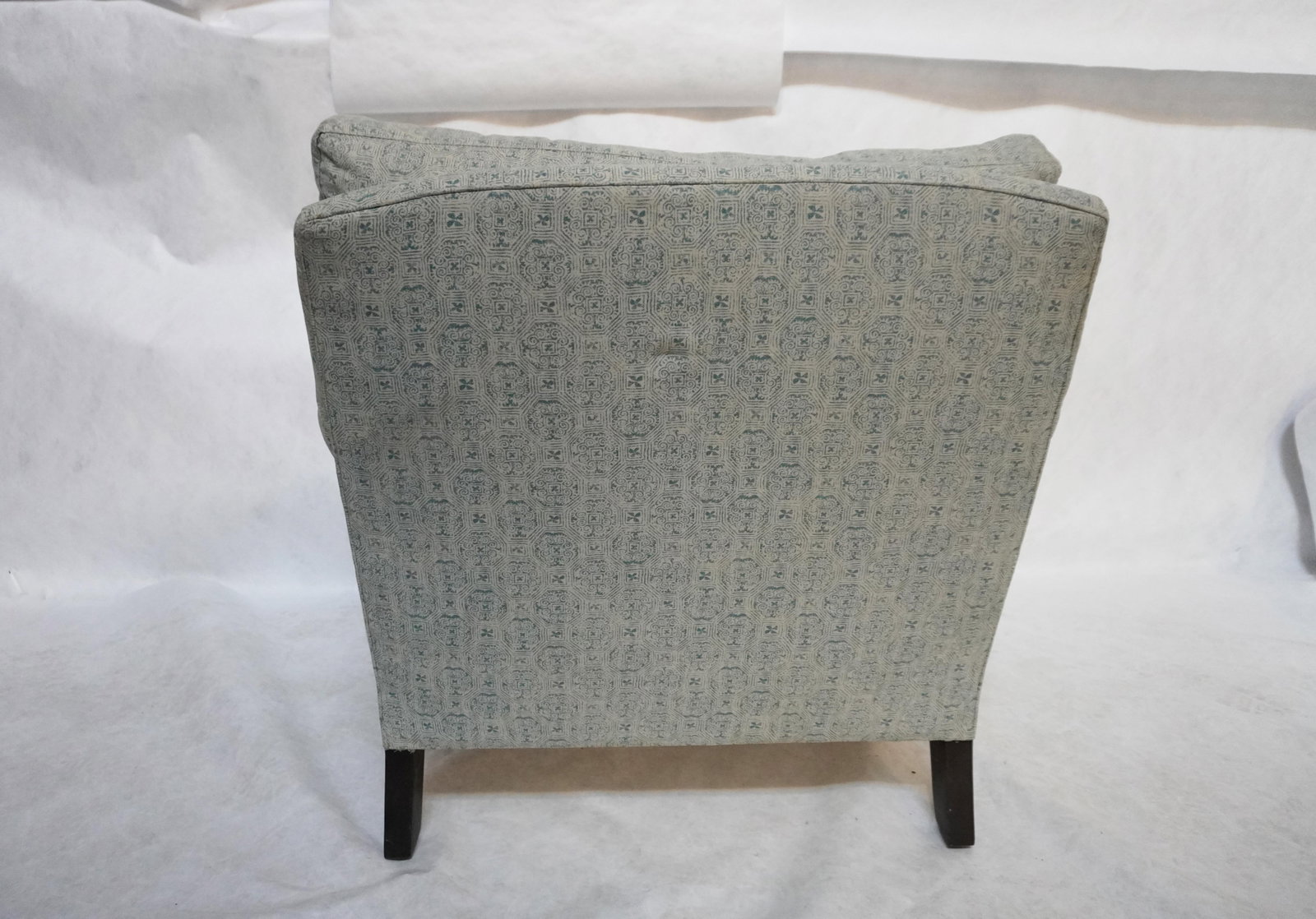 Upholstered Armchair in the Lola Sky Blue by Cisco Home - 4