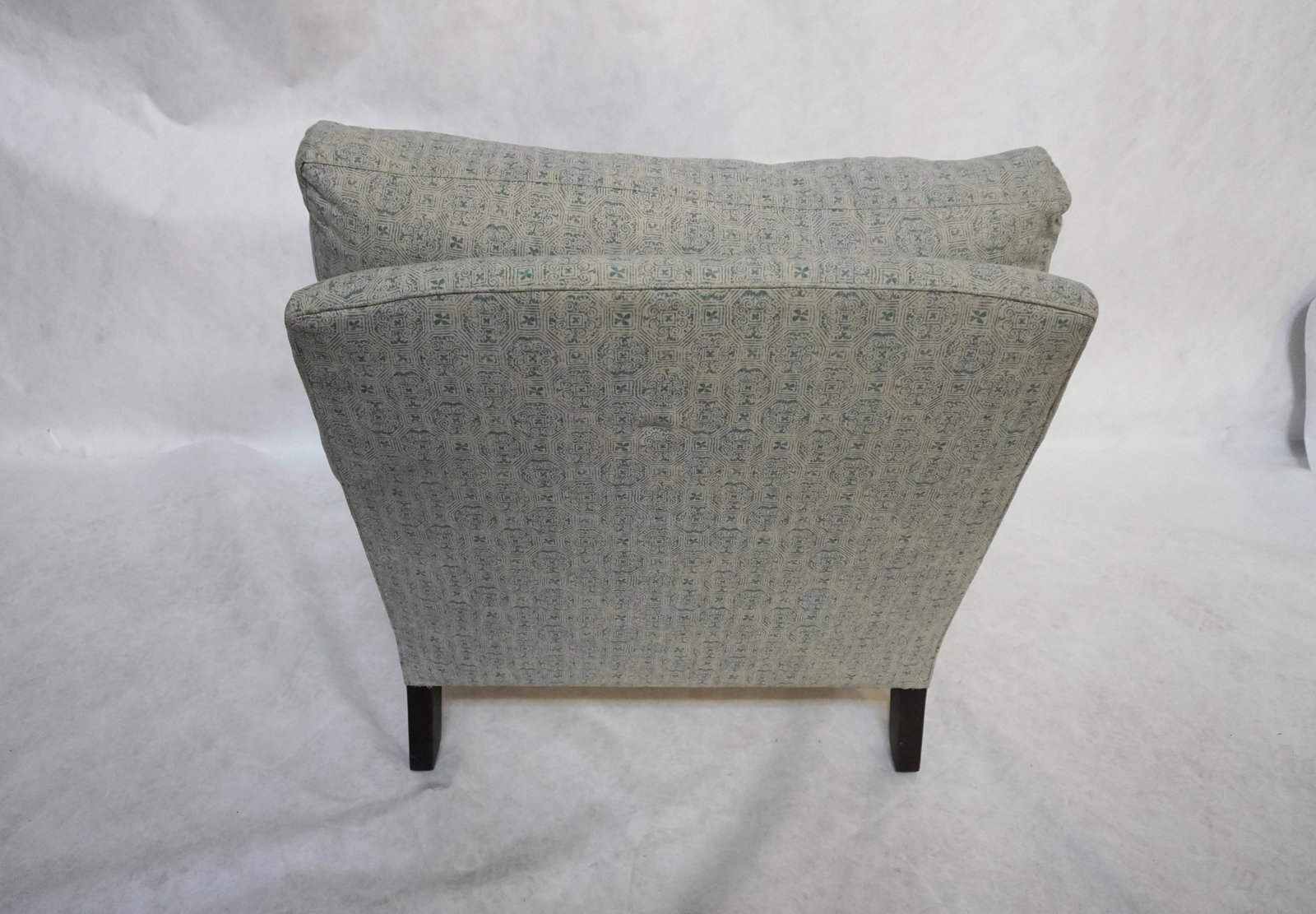 Upholstered Armchair in the Lola Sky Blue by Cisco Home - 5