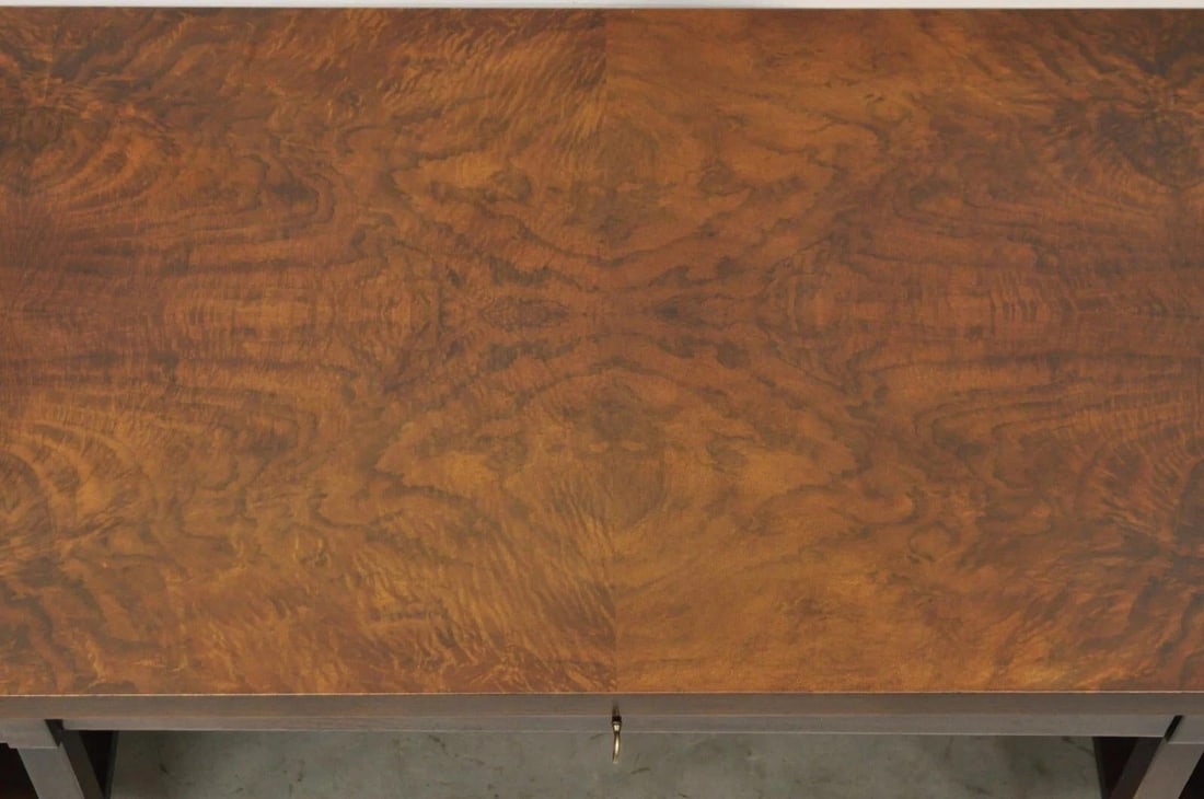 Late 20th Century Bill Sofield for Baker 66" Long Modern One Drawer Mahogany Coffee Table - 4