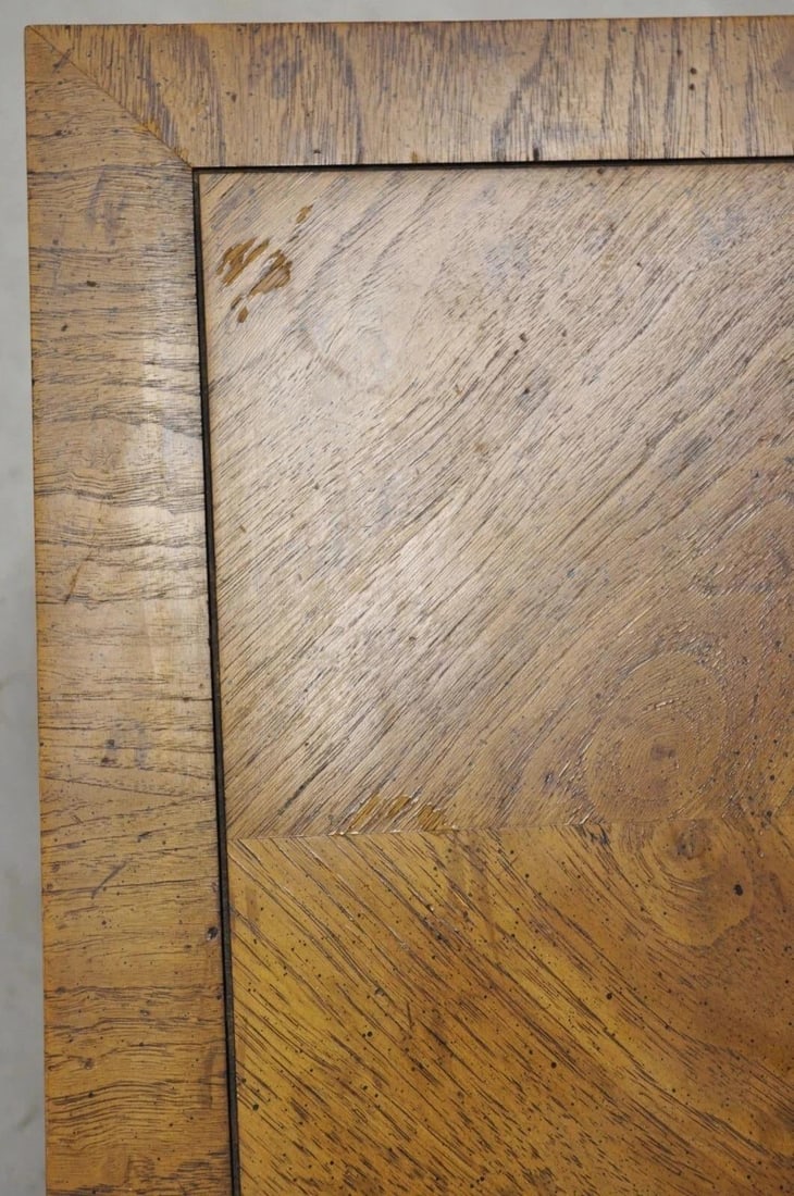 Vintage Drexel Wellington Arched Hollywood Regency Burl Wood Pedestal Side Table - 6