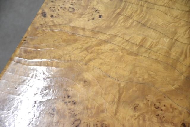 1960s Burl Cube End Table by Milo Baughman - 4