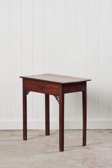 Single Drawer Georgian Side Table (c.1800) - 10