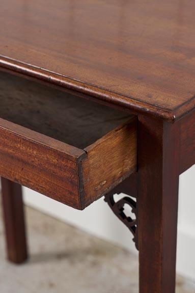 Single Drawer Georgian Side Table (c.1800) - 12
