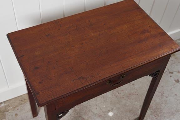 Single Drawer Georgian Side Table (c.1800) - 8