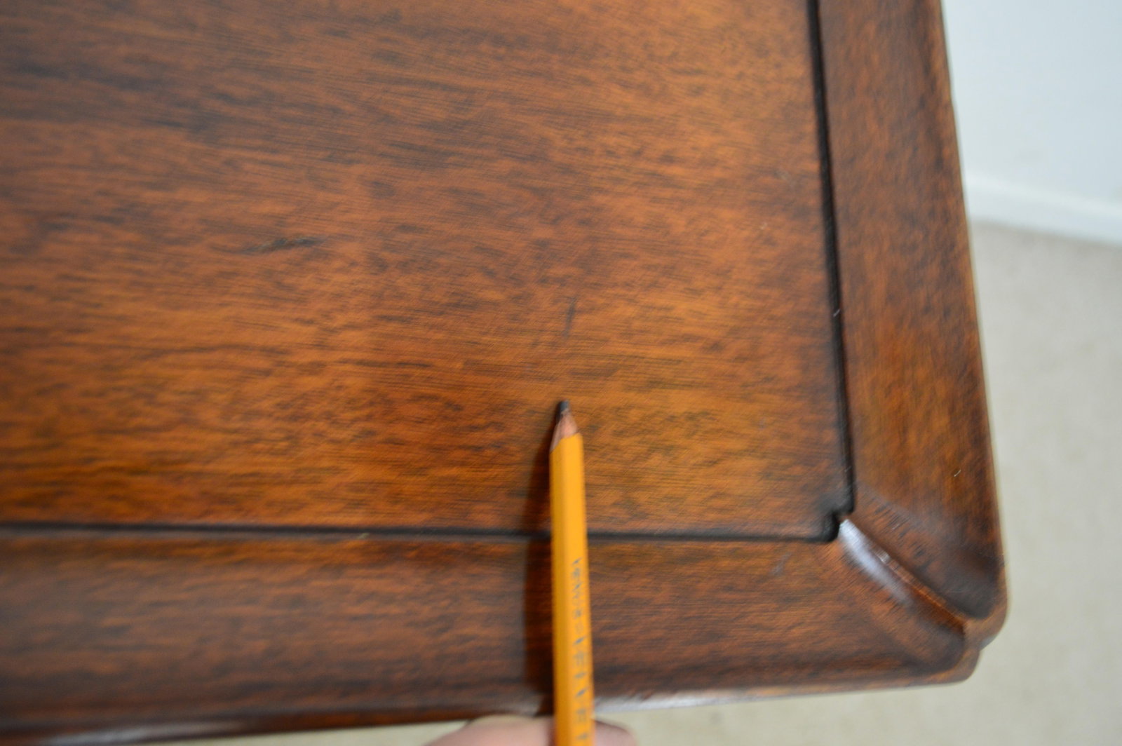 Henkel Harris Mahogany Side Tea Table - 7