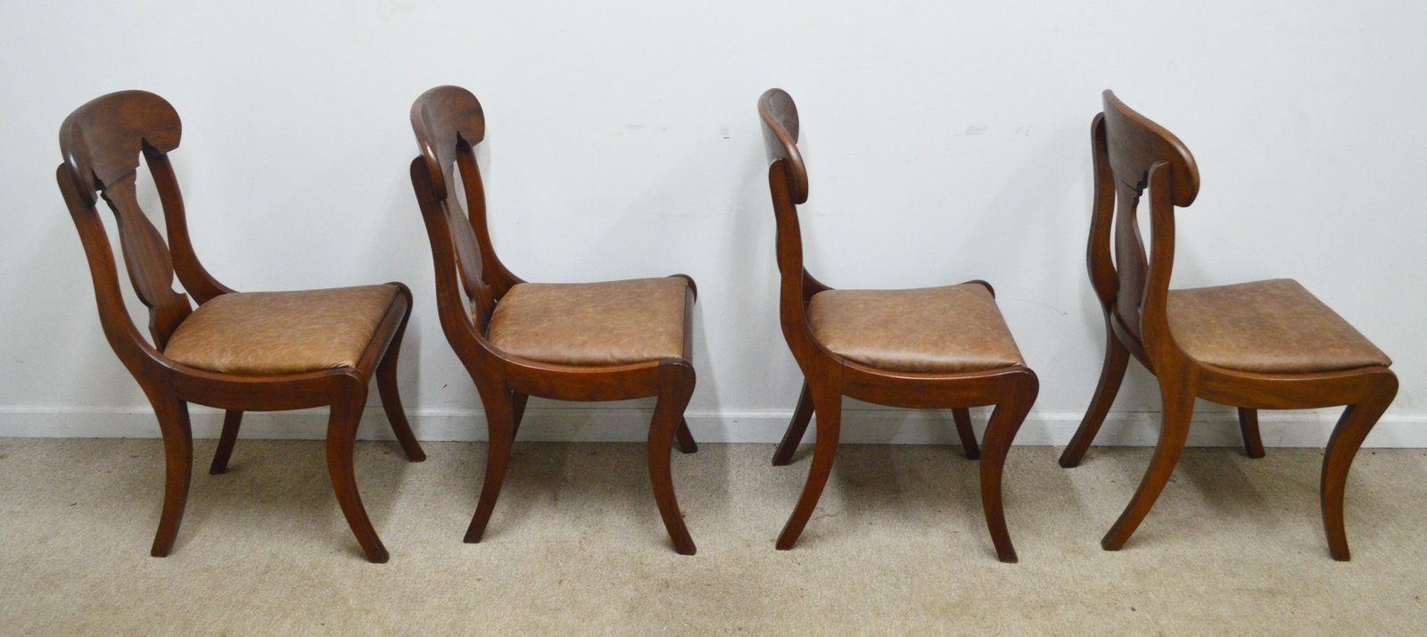 Henkel Harris Side Dining Chairs Set of 4 - 4