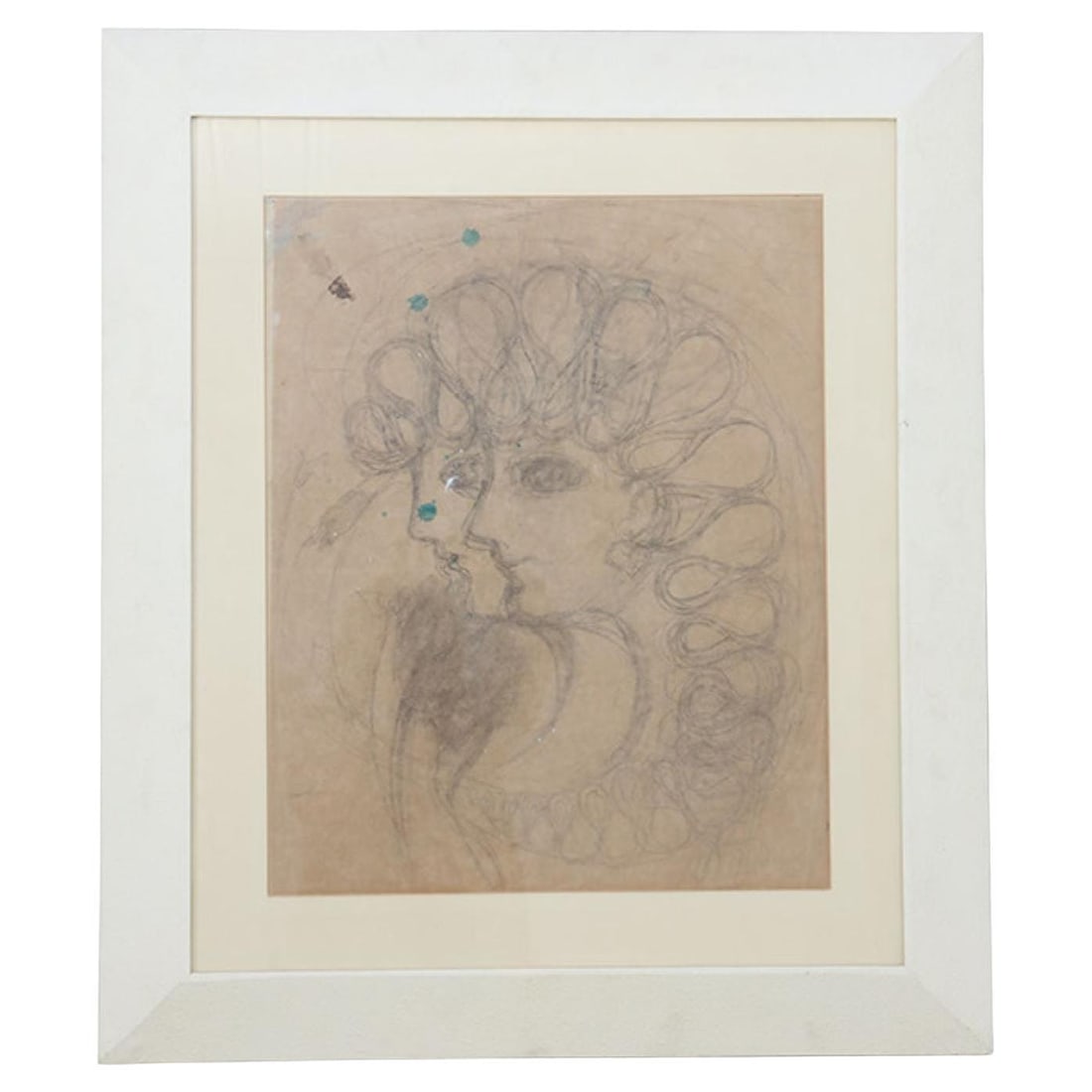Mid 20th Century Framed Gio Ponti Drawing - 2