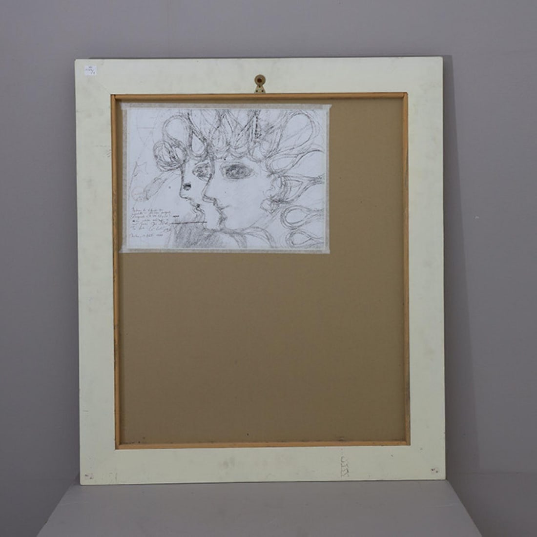 Mid 20th Century Framed Gio Ponti Drawing - 3