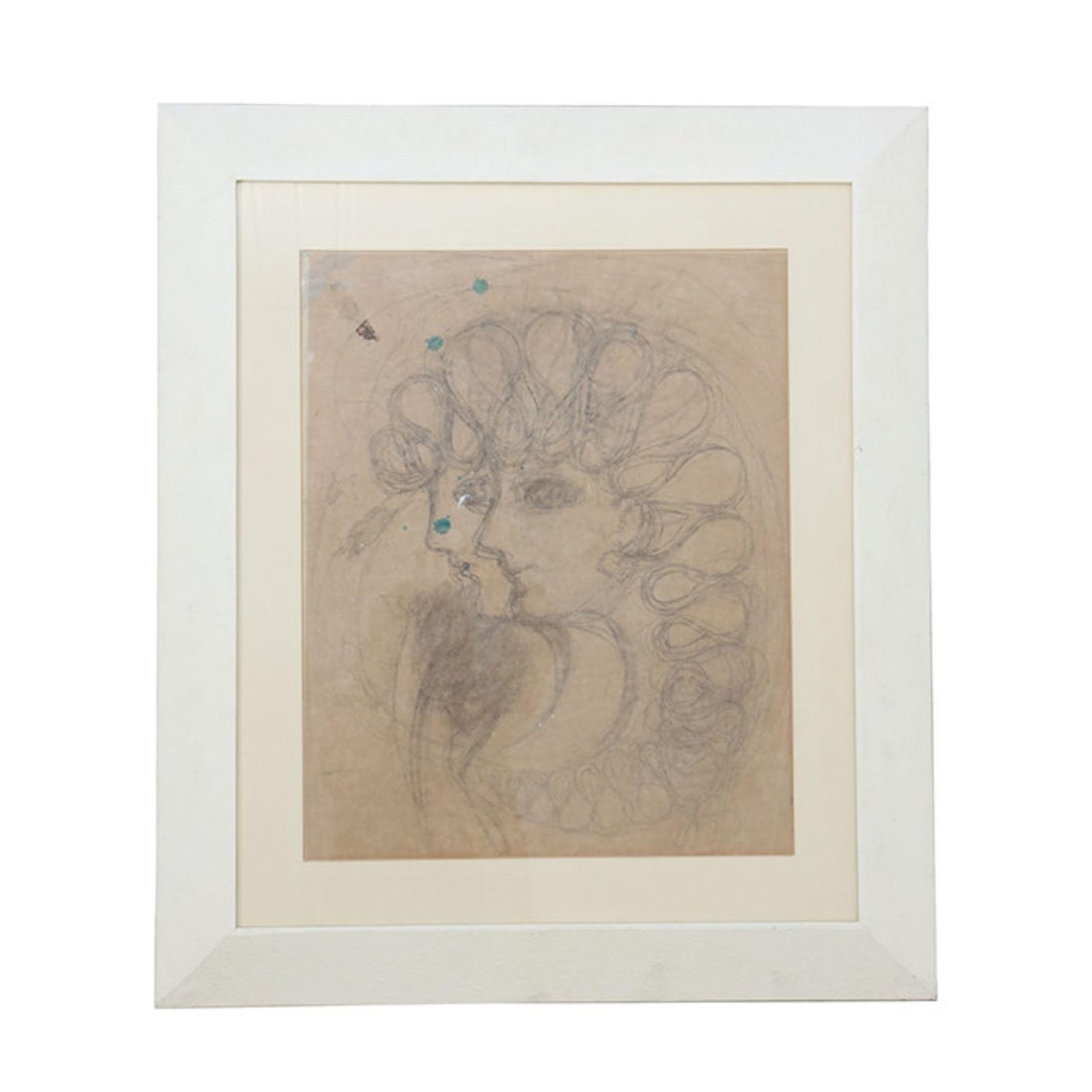 Mid 20th Century Framed Gio Ponti Drawing - 6