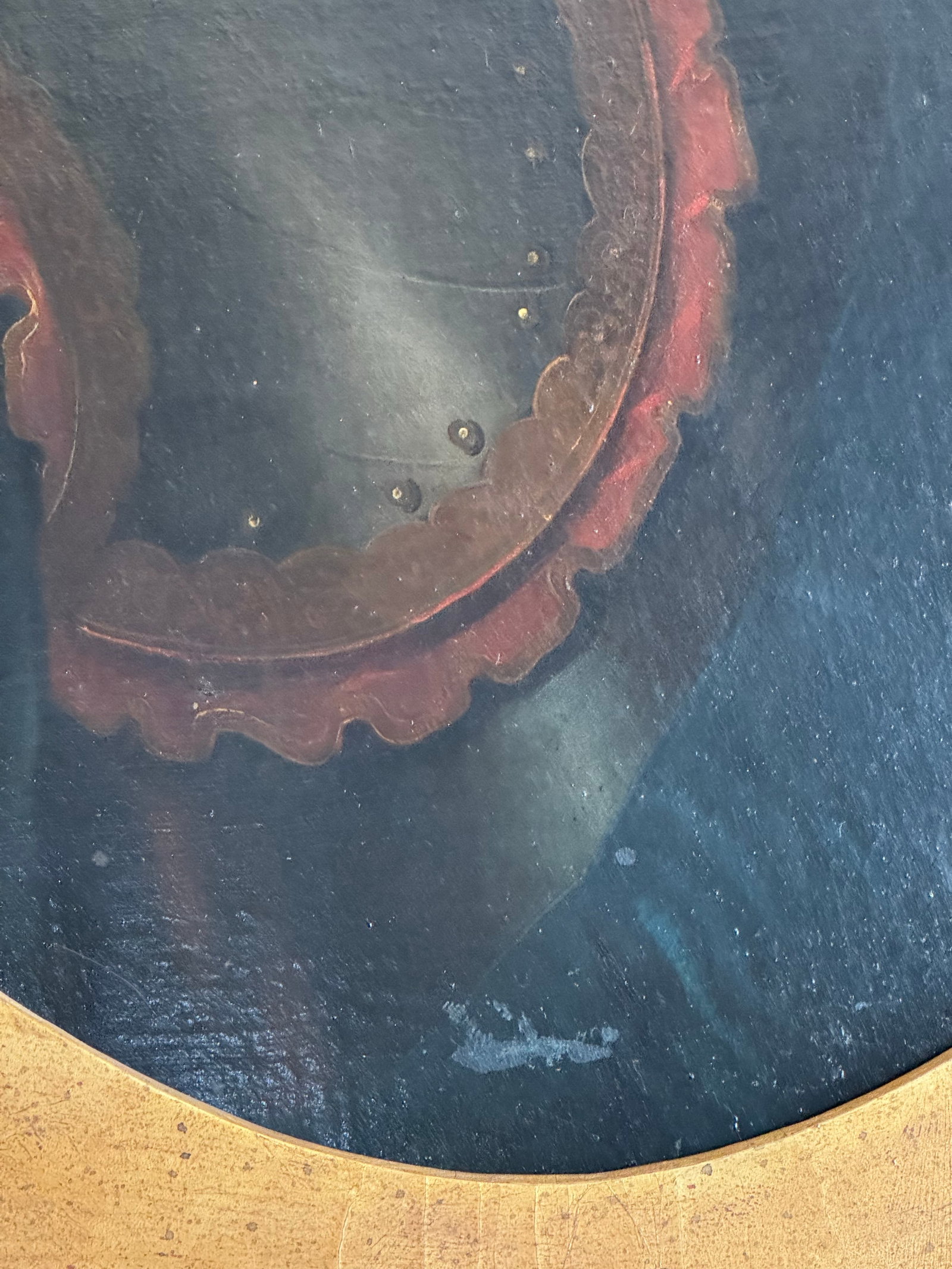 Antique Portrait Painting of King George I - 7