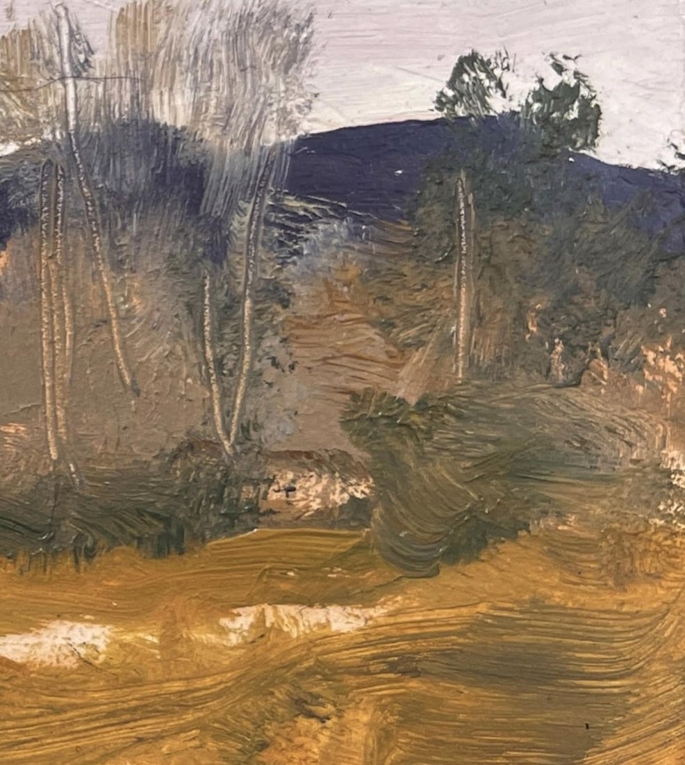 Pike's Peak, Colorado by Timothy J. Standring | Oil on gesso board Landscape of Pike's Peak area. - 5