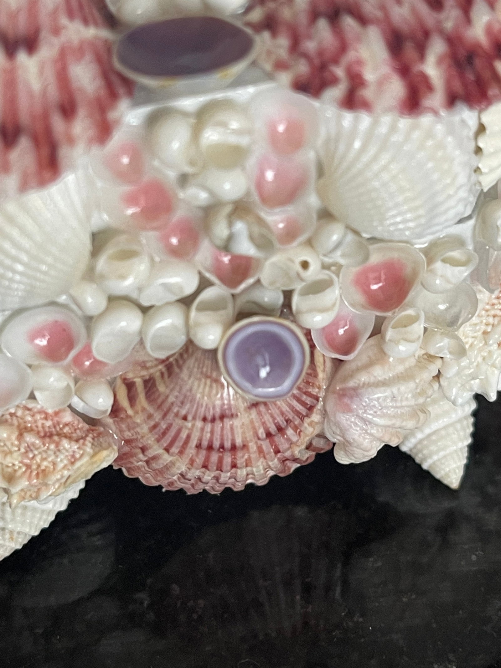 Gorgeous Unique Sea Shell Encrusted Box - 3
