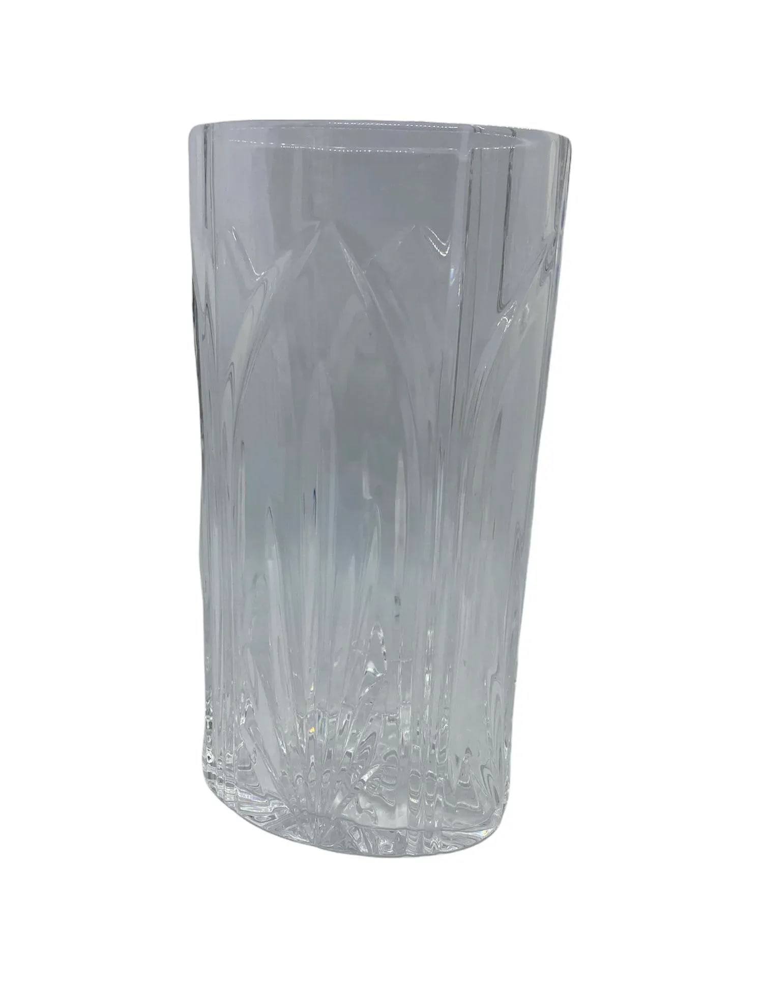 Vintage Waterford Cut Crystal Castleton Oval Vase - 10