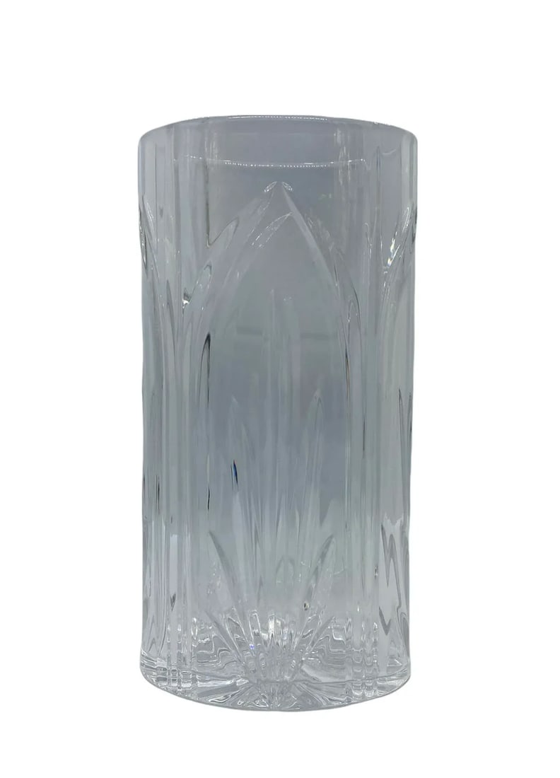 Vintage Waterford Cut Crystal Castleton Oval Vase - 2