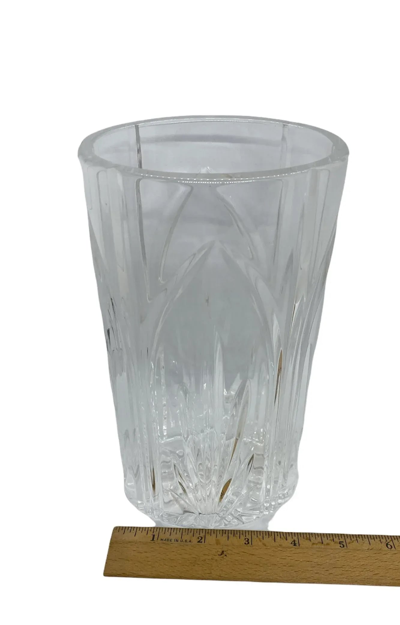 Vintage Waterford Cut Crystal Castleton Oval Vase - 9