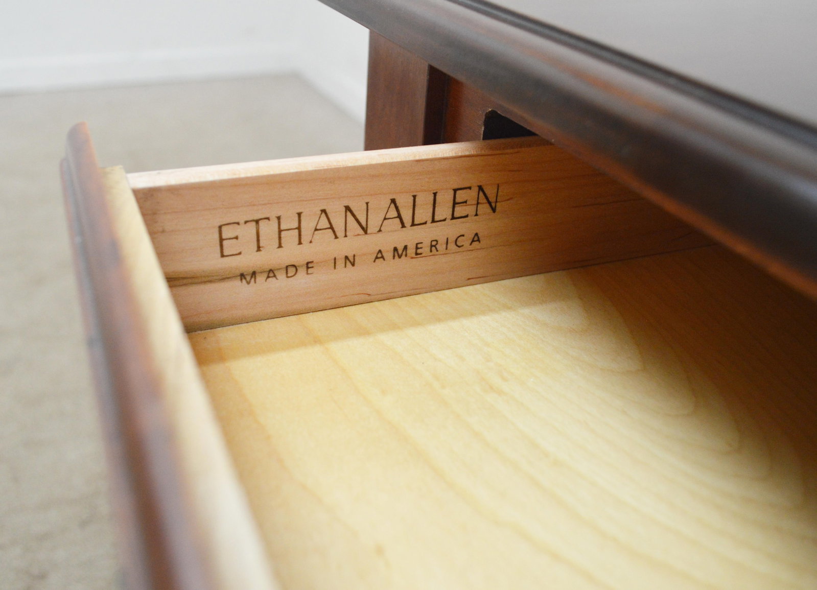 Ethan Allen Cherry Nightstand - 9