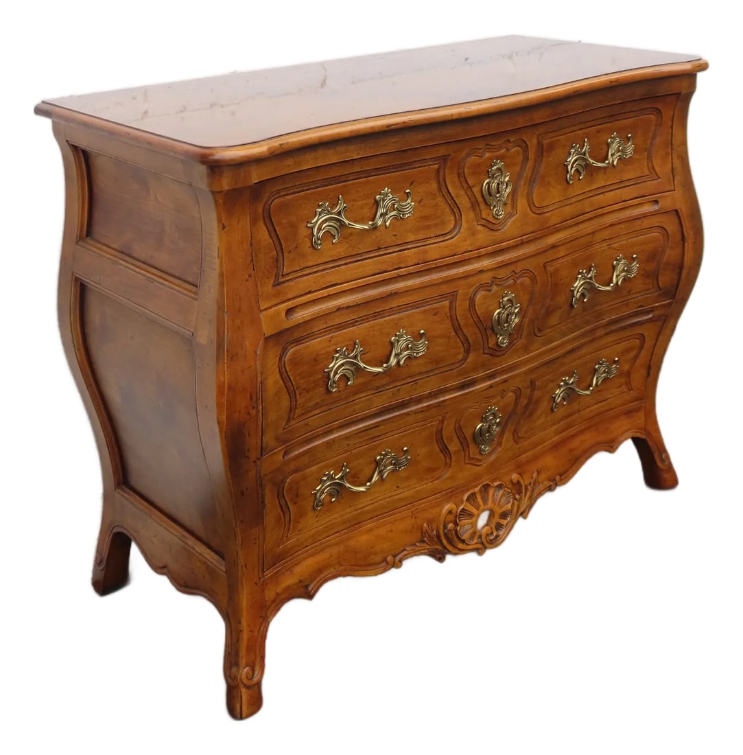 Henredon Villandry Collection French Bombay Serpentine Chest Dresser 6591 (1 of 16)