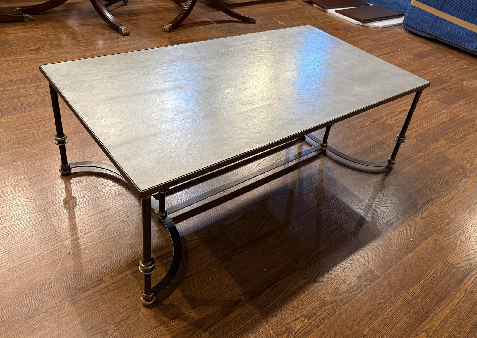 Rectangular Industrial Style/Casual Coffee Table by Century Furniture - 10