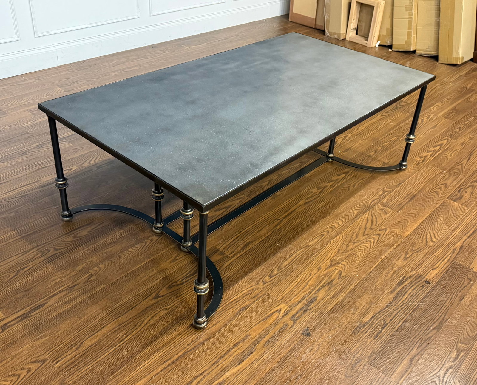 Rectangular Industrial Style/Casual Coffee Table by Century Furniture - 4