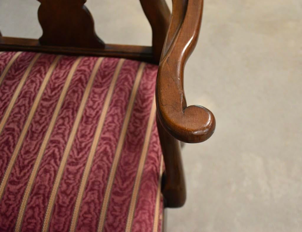 Cherry Dining Chairs by Ethan Allen - Set of 6 - 6