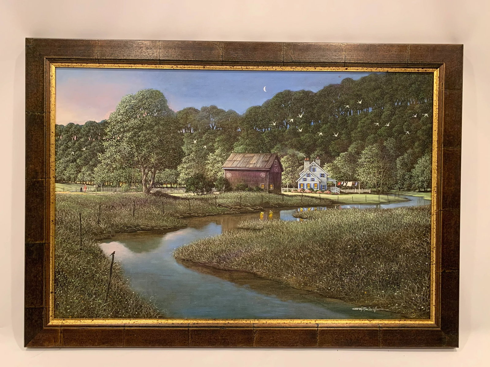 Landscape by Renowned Philadelphia Artist Paul MacWilliams - 13