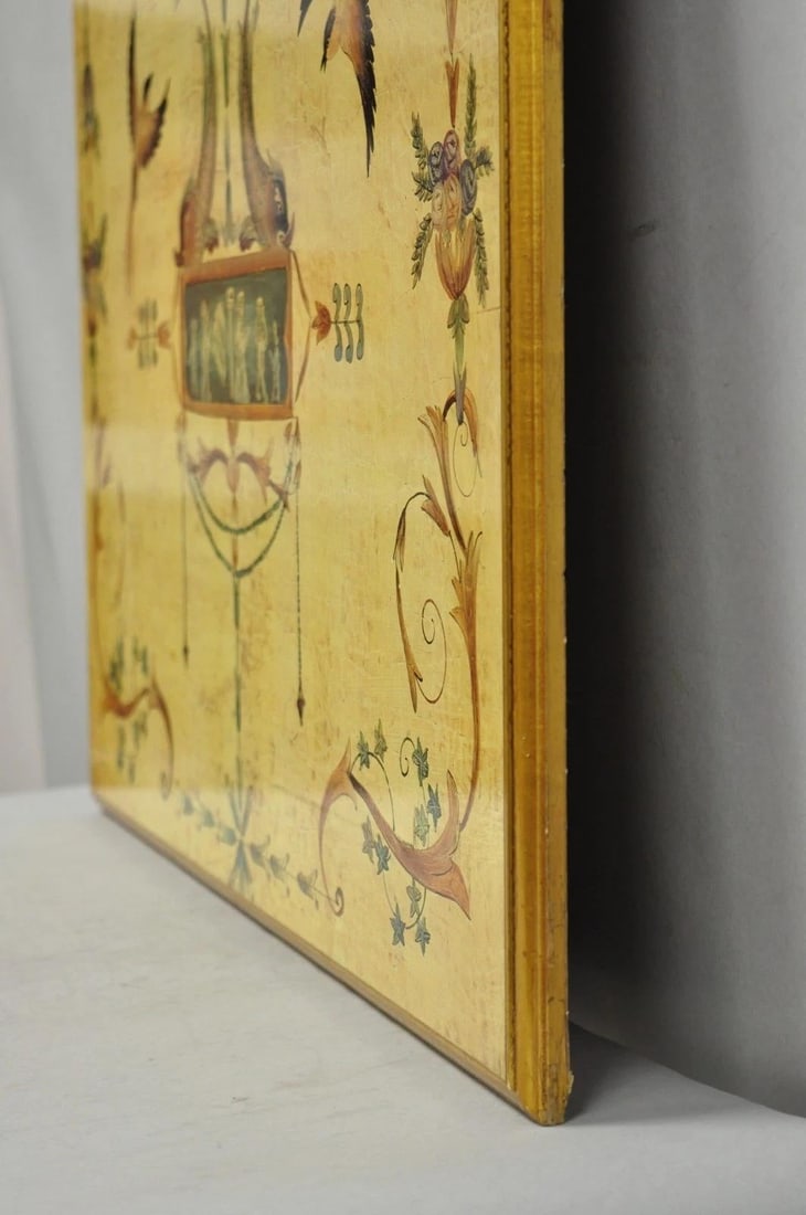 Vintage Ballard Design Neoclassical English Adams Style Printed Wall Art Picture - 10