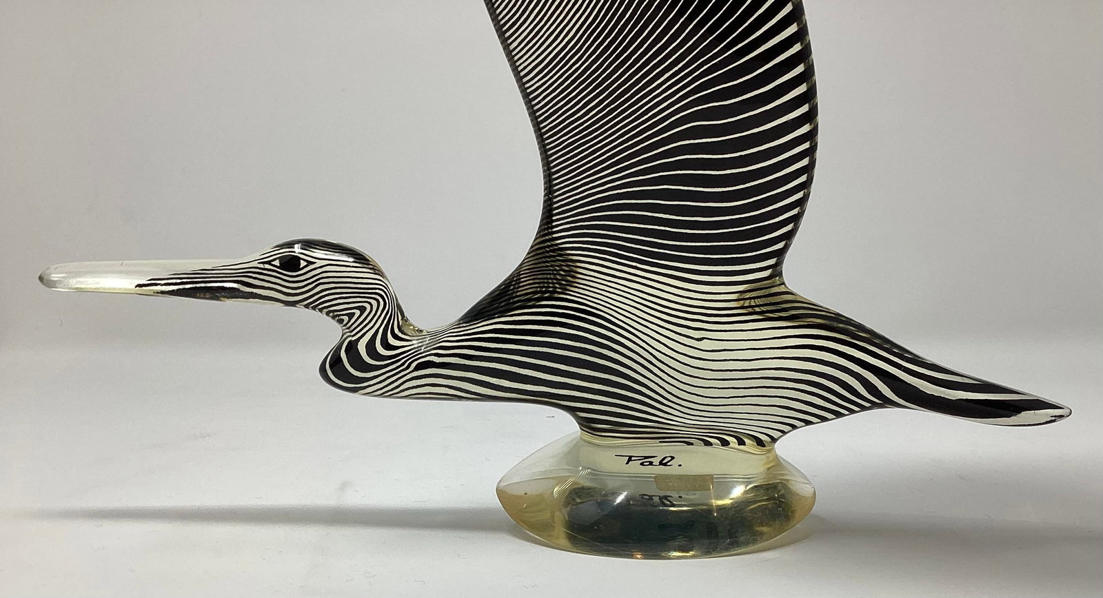 Abraham Palatnik Mid-Century Lucite Heron Bird Sculpture - 4