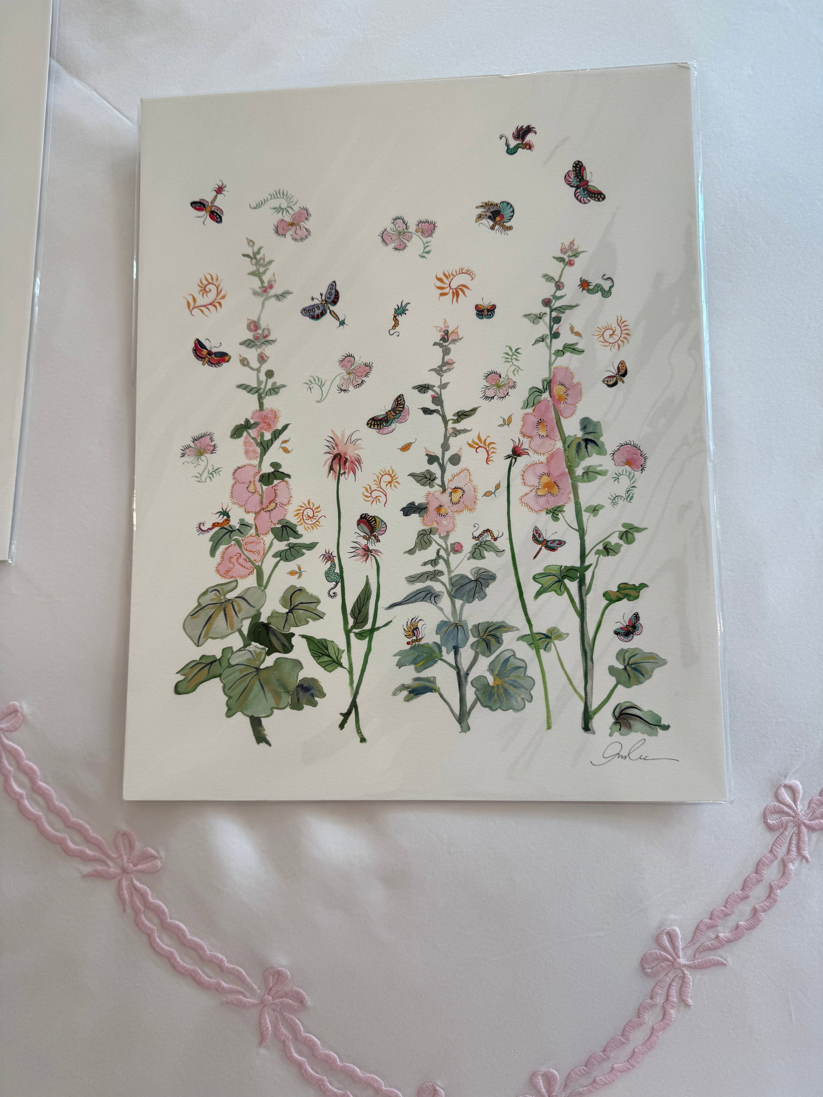 Storybook Pair of Whimsical Botanical & Garden Prints - 2