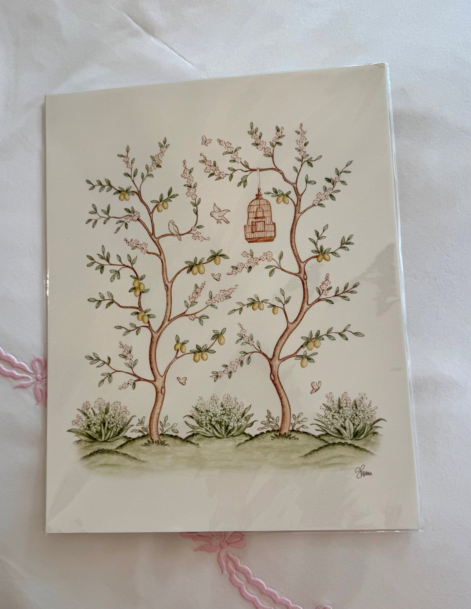 Storybook Pair of Whimsical Botanical & Garden Prints - 4