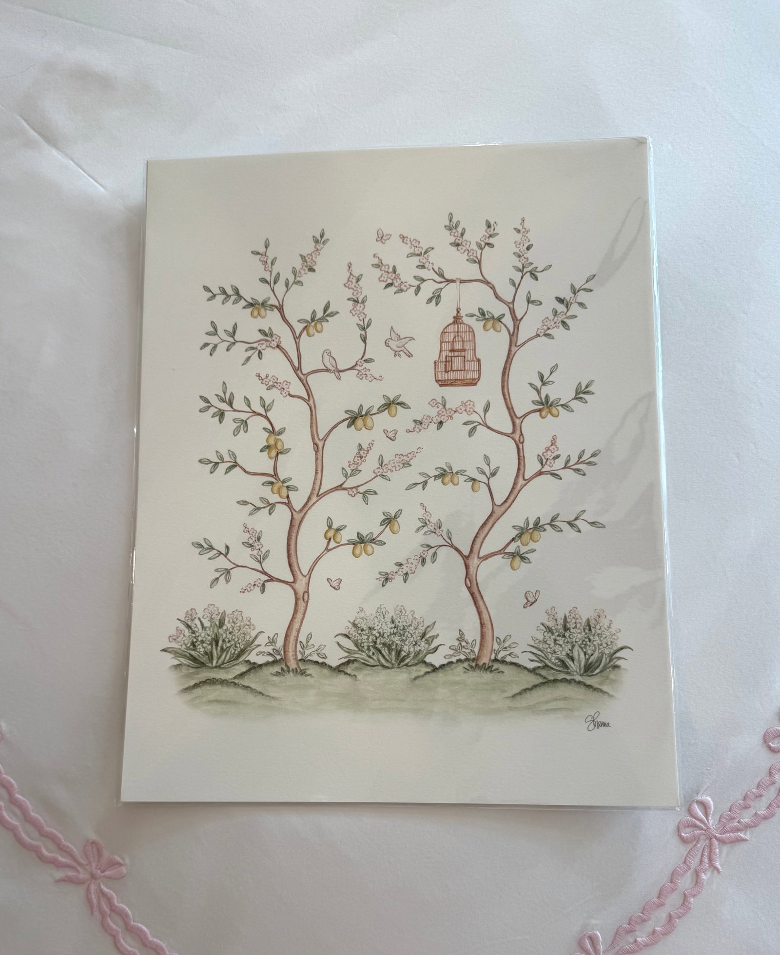 Storybook Pair of Whimsical Botanical & Garden Prints - 9