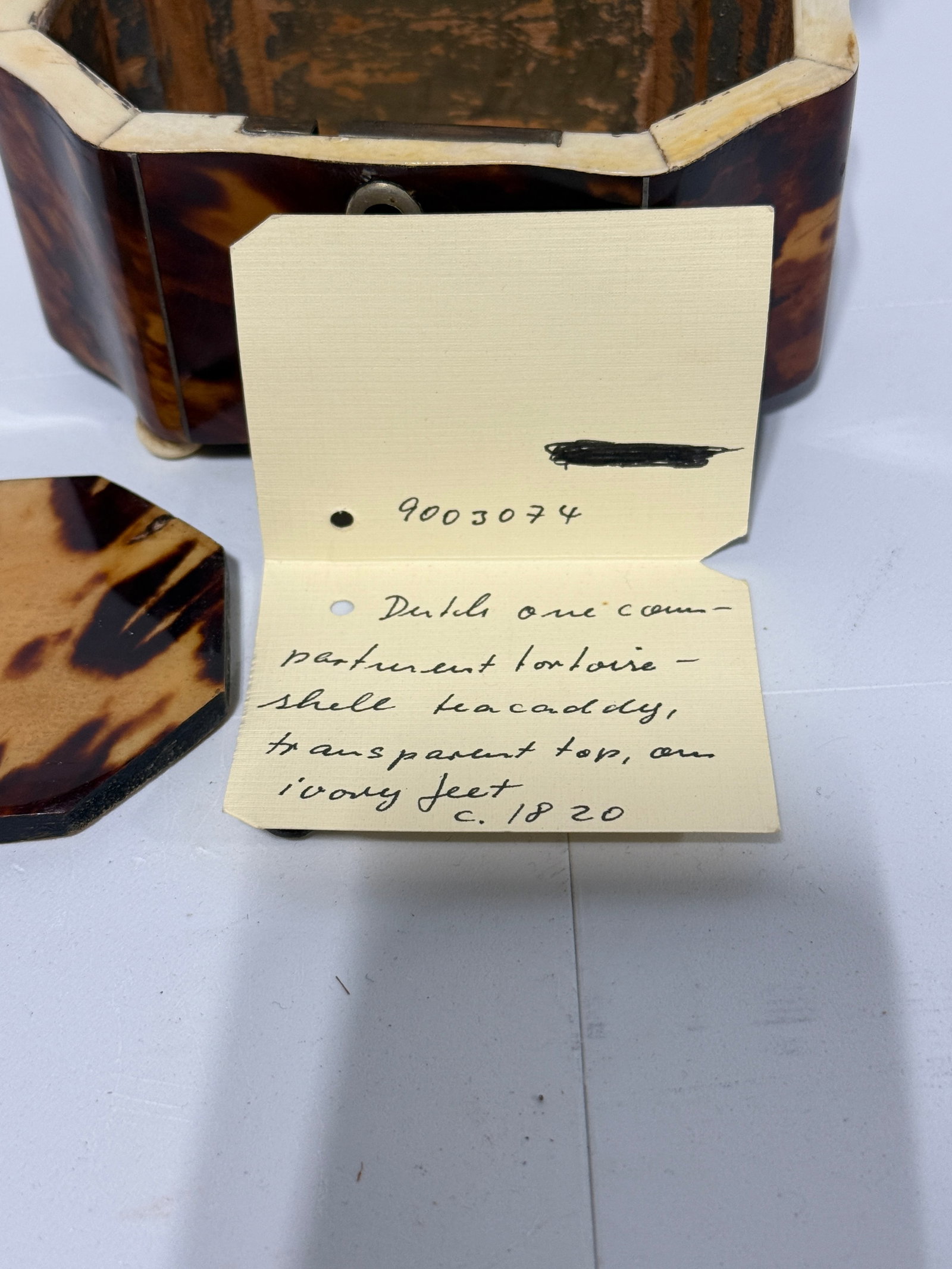 Dutch Regency Tortoiseshell Tea Caddy, Circa 1820 - 7